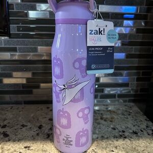 Zak Designs Purple Nightmare Before Christmas Water Bottle